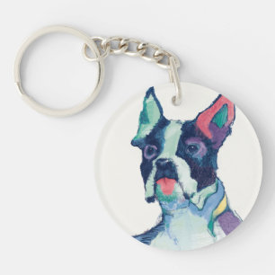 Ulysses Watercolor Pastel Keychain