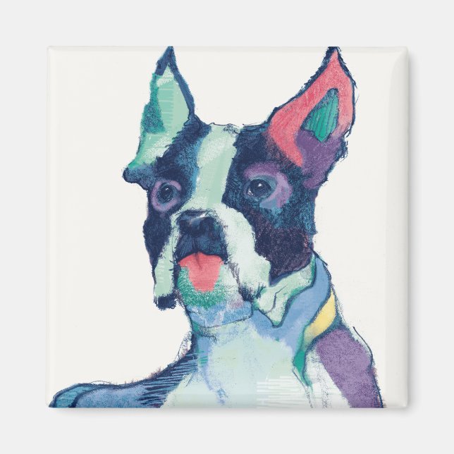 Ulysses Watercolor Pastel Magnet (Front)