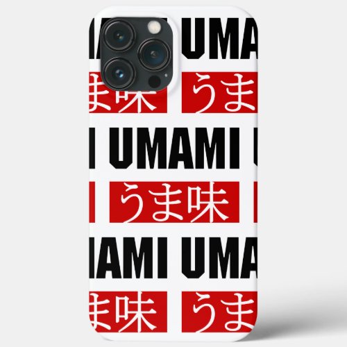 UMAMI うま味 iPhone 13 PRO MAX CASE