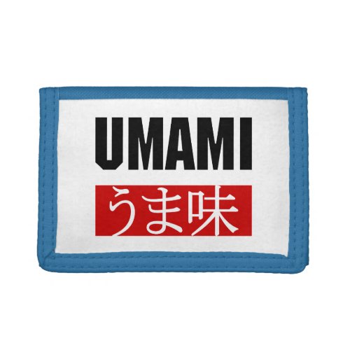 UMAMI うま味 TRIFOLD WALLET