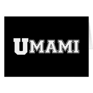 UMAMI COLLEGE CARD