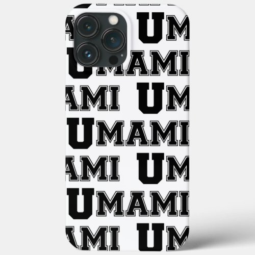 UMAMI COLLEGE iPhone 13 PRO MAX CASE