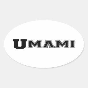 UMAMI COLLEGE OVAL STICKER
