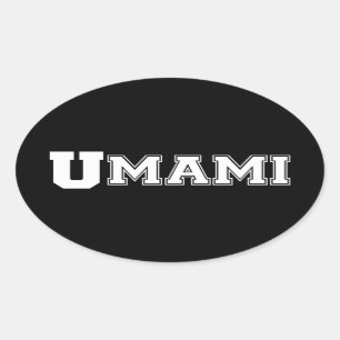UMAMI COLLEGE OVAL STICKER