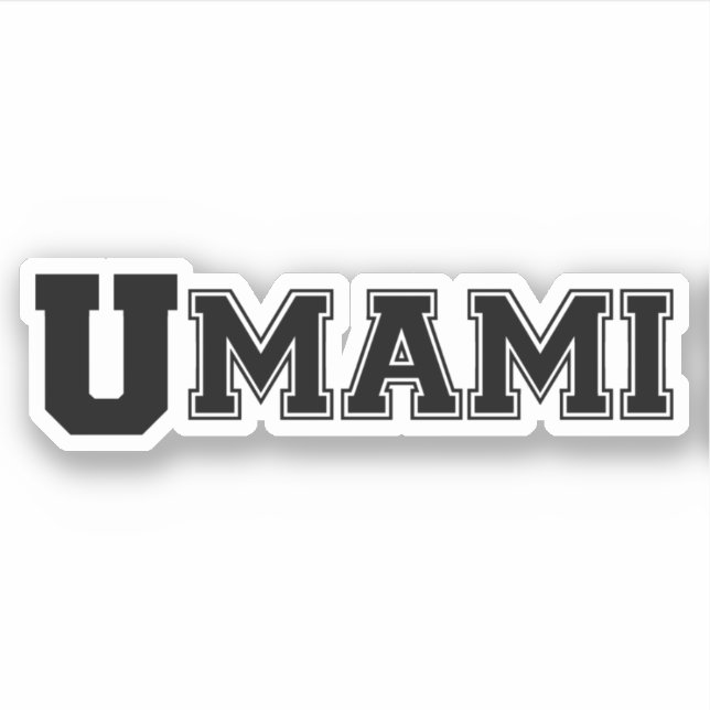 UMAMI COLLEGE STICKER (Front)