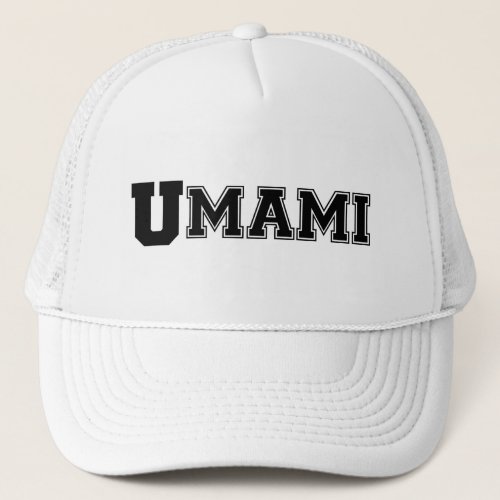 UMAMI COLLEGE TRUCKER HAT