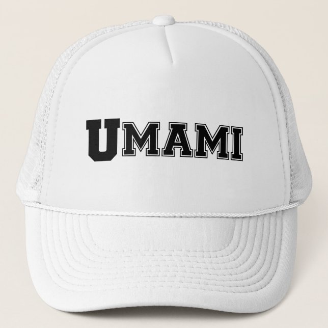 UMAMI COLLEGE TRUCKER HAT (Front)