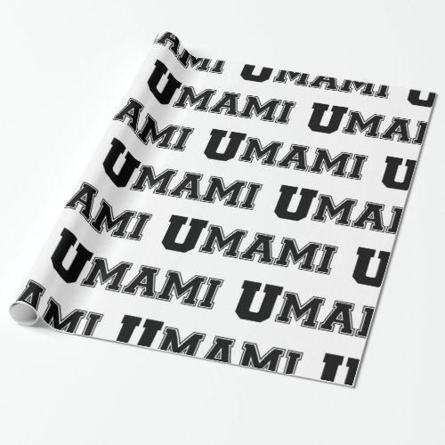 UMAMI COLLEGE WRAPPING PAPER