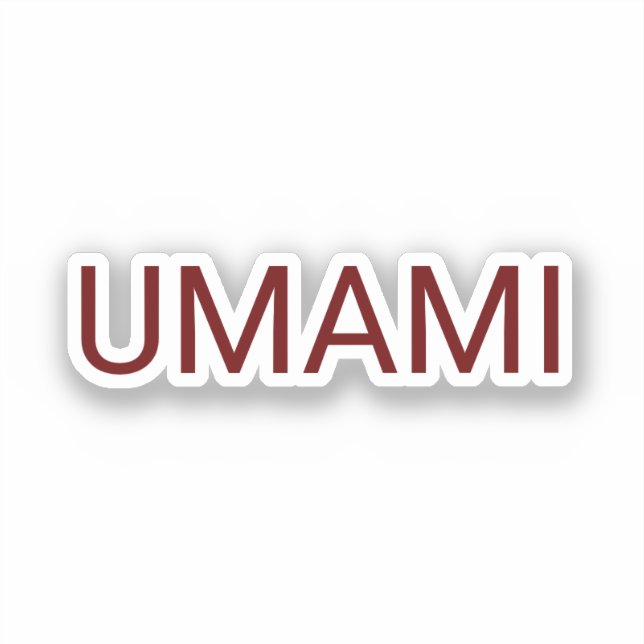 Umami Sticker (Front)