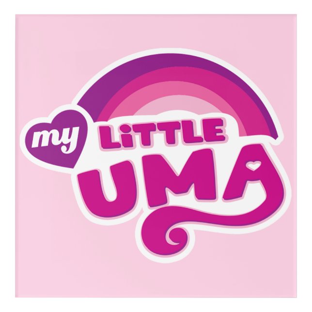UmaMusume: My Little Uma Acrylic Print (Front)