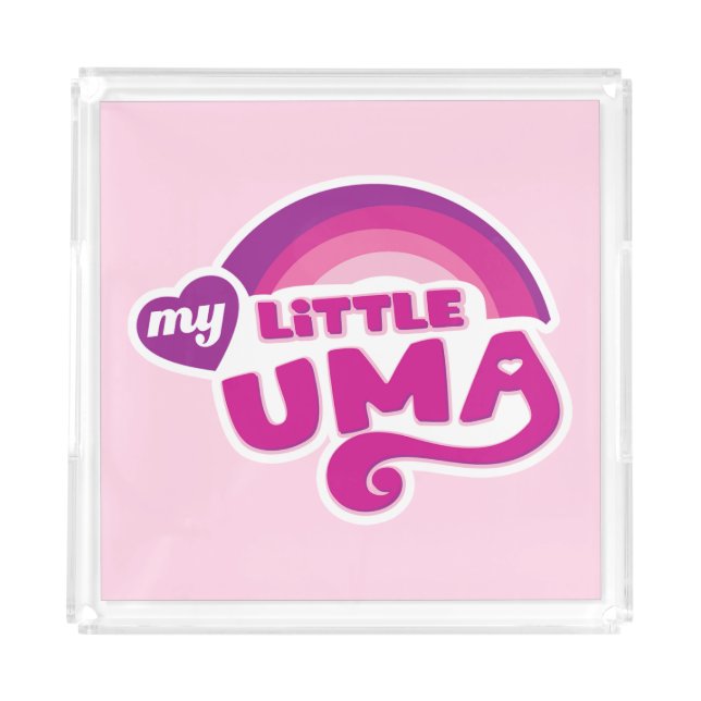 UmaMusume: My Little Uma Acrylic Tray (Front)