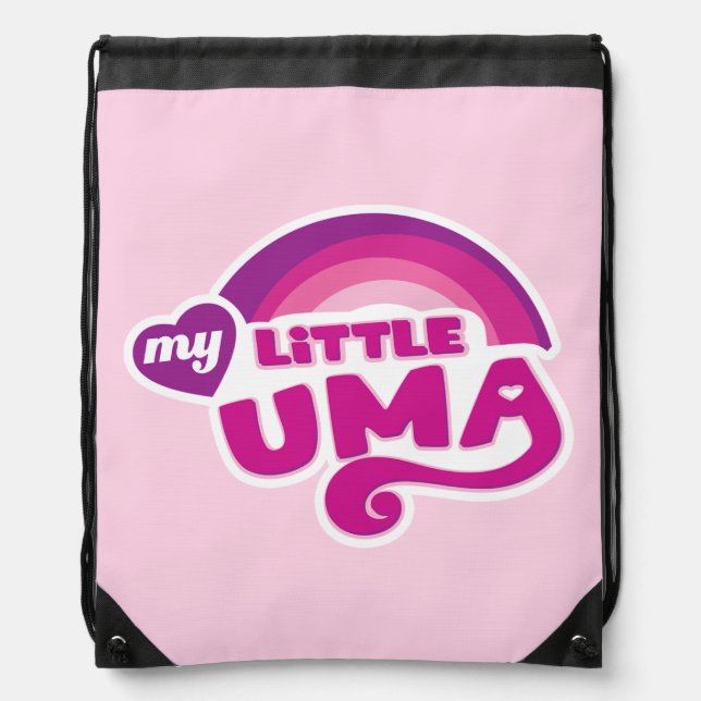 UmaMusume: My Little Uma Drawstring Bag (Front)