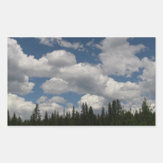 Umatilla Oregon  Landscape Skyscape Waterscape Rectangular Sticker