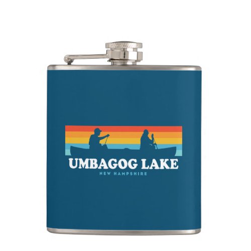 Umbagog Lake New Hampshire Canoe Flask
