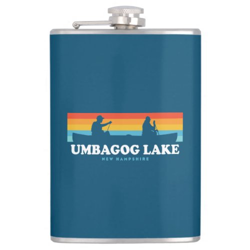 Umbagog Lake New Hampshire Canoe Flask