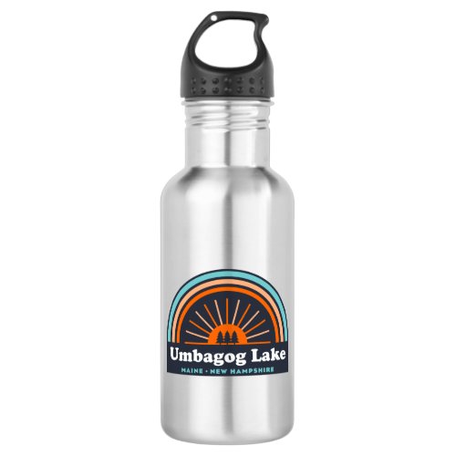 Umbagog Lake New Hampshire Maine Stainless Steel Water Bottle