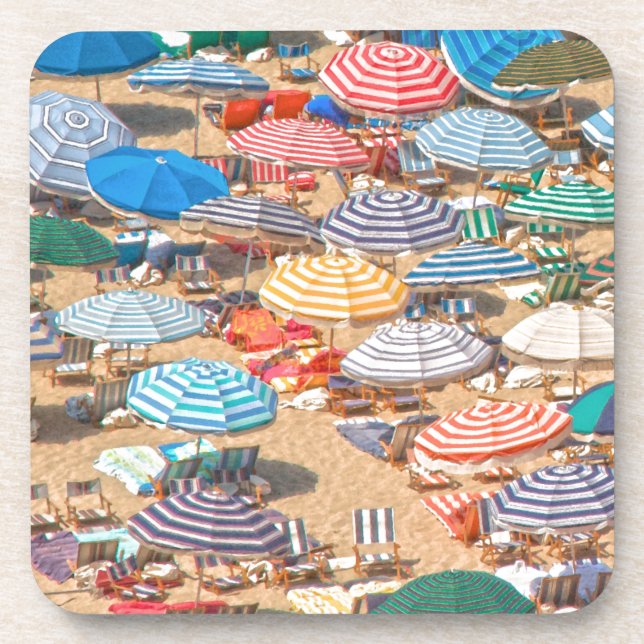 Umbrella 1 beverage coaster (Front)