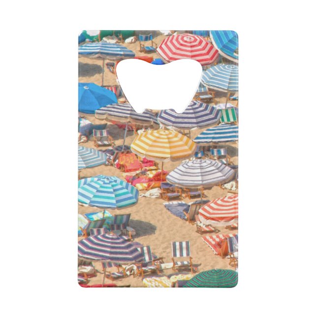 Umbrella 1 credit card bottle opener (Back)