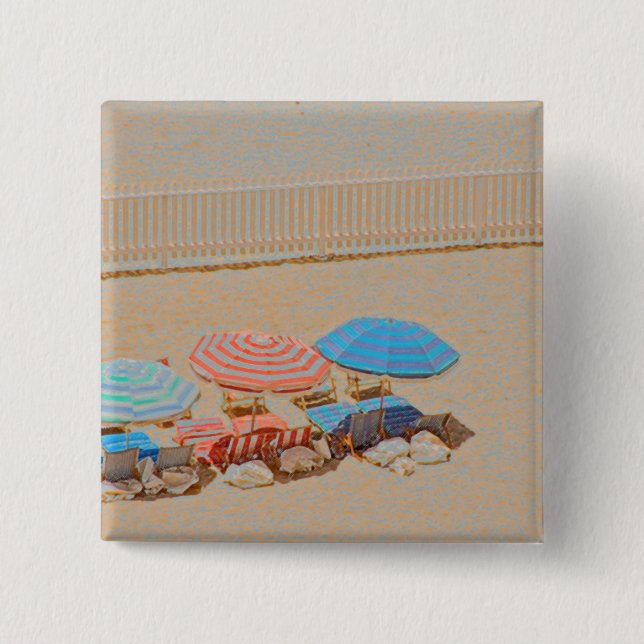 Umbrella 2 pinback button (Front)