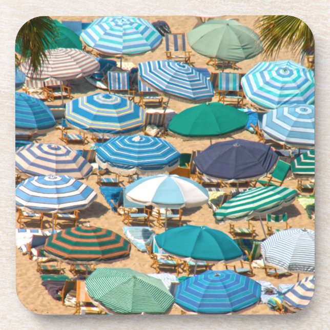 Umbrella 4 drink coaster (Front)