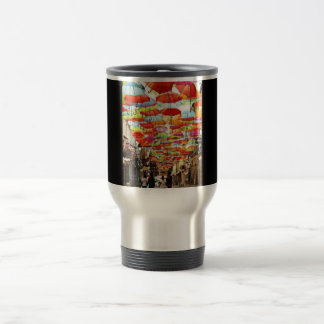 Umbrella Art Travel Mug
