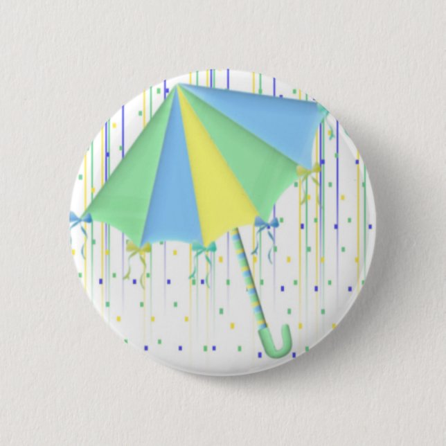 Umbrella Baby Shower Button (Front)