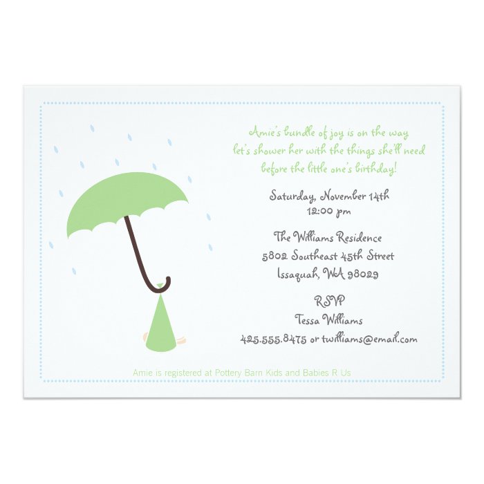 shower baby umbrella meaning Shower Zazzle Baby  Invitation  Umbrella