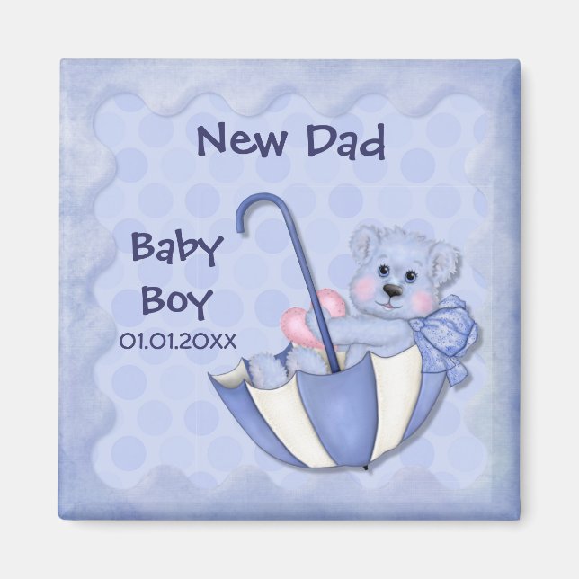 Umbrella Bear - Customize - Boy Magnet (Front)