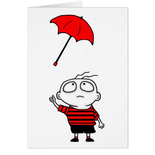 Umbrella Boy Cards (Front)