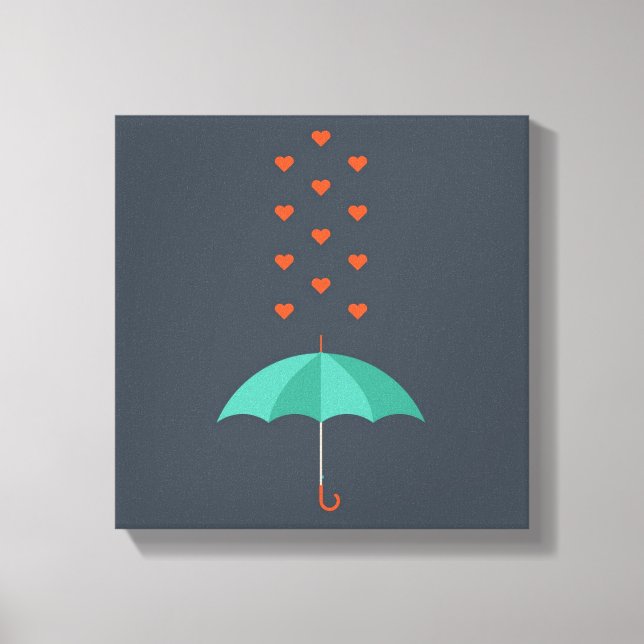 Umbrella Canvas Print (Front)
