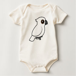 Umbrella Cockatoo (flat) Infant Organic Creeper
