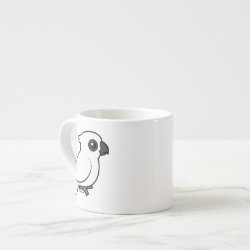 Umbrella Cockatoo (flat) Espresso Cup
