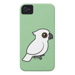Umbrella Cockatoo (flat) Case-Mate iPhone 4 Barely There Universal Case