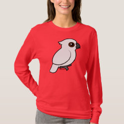 Umbrella Cockatoo (flat) Women's Basic Long Sleeve T-Shirt