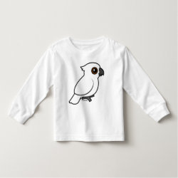Umbrella Cockatoo (flat) Toddler Long Sleeve T-Shirt