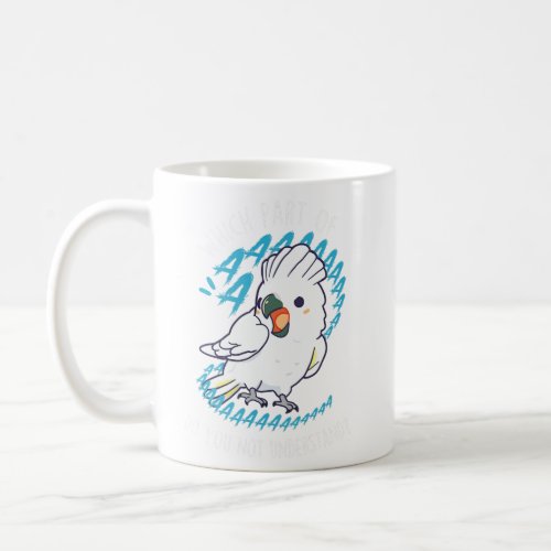 Umbrella Cockatoo Parrot Aaaa  Coffee Mug