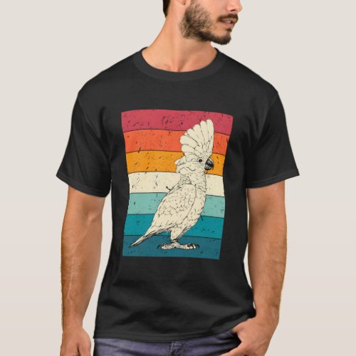 Umbrella Cockatoo Sunglasses Parrot Bird T_Shirt