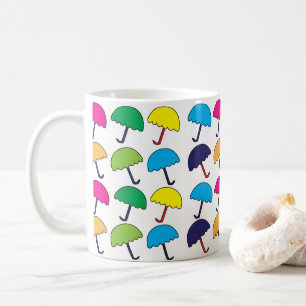 Umbrella Colorful Umbrella Coffee Mug