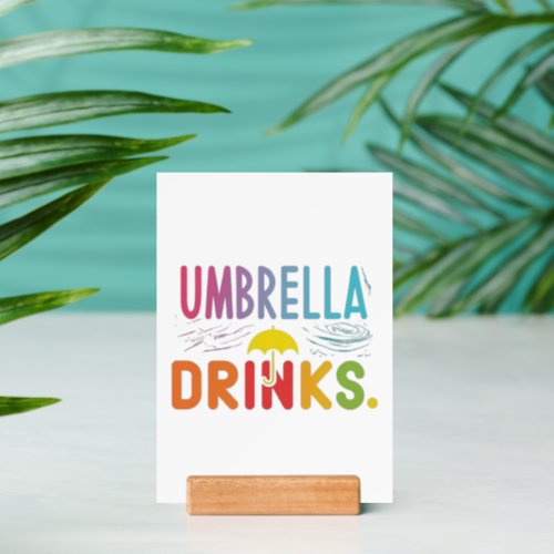 Umbrella Drinks Holder