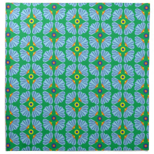 Umbrella Flowers Cloth Napkins (Single or Set)