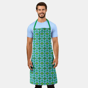 Umbrella Flowers Large Apron