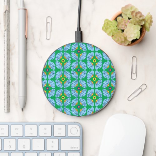 Umbrella Flowers Wireless Charger