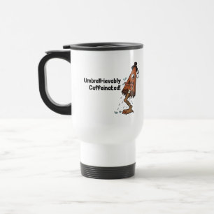 Umbrella Ghost Yokai- Umbrell-ievably Caffeinated Travel Mug