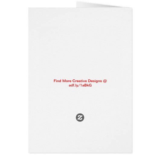 Umbrella Girl Greeting Card (Back)