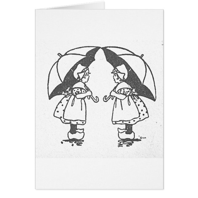 Umbrella Girls 2 Cards (Front)