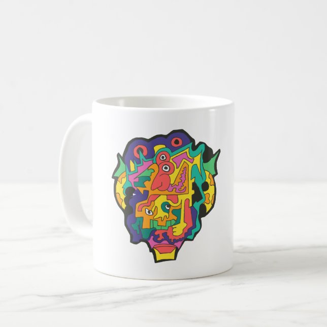 Umbrella Lady Coffee Mug (Front Left)