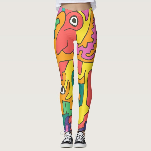 Umbrella Lady Leggings (Front)
