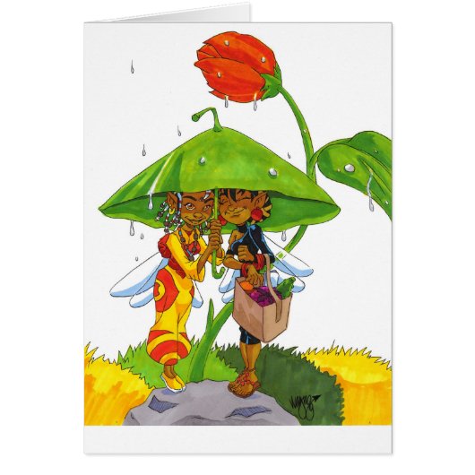 UMBRELLA LEAF CARDS (Front)