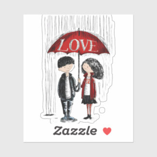 Umbrella of Affection Sticker