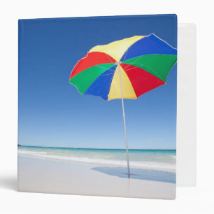 Umbrella On Beach Australia Binder